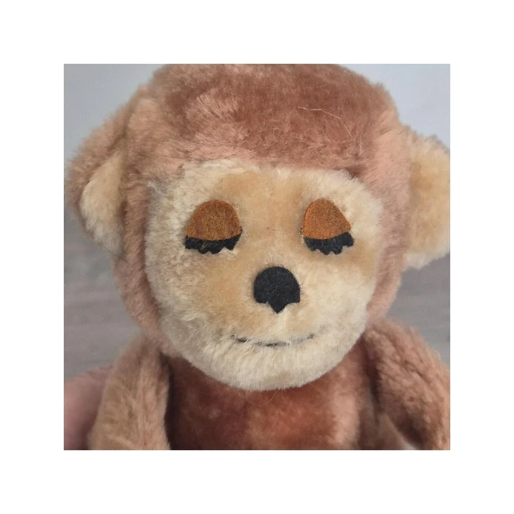 R Dakin Hugging Monkey Stuffed Animal 1975